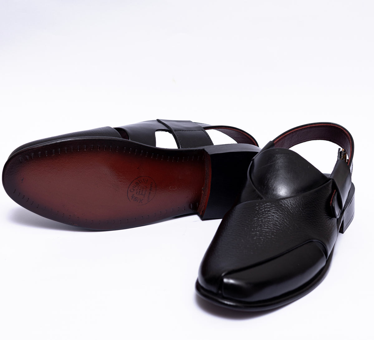 Black Leather Premium Kheri