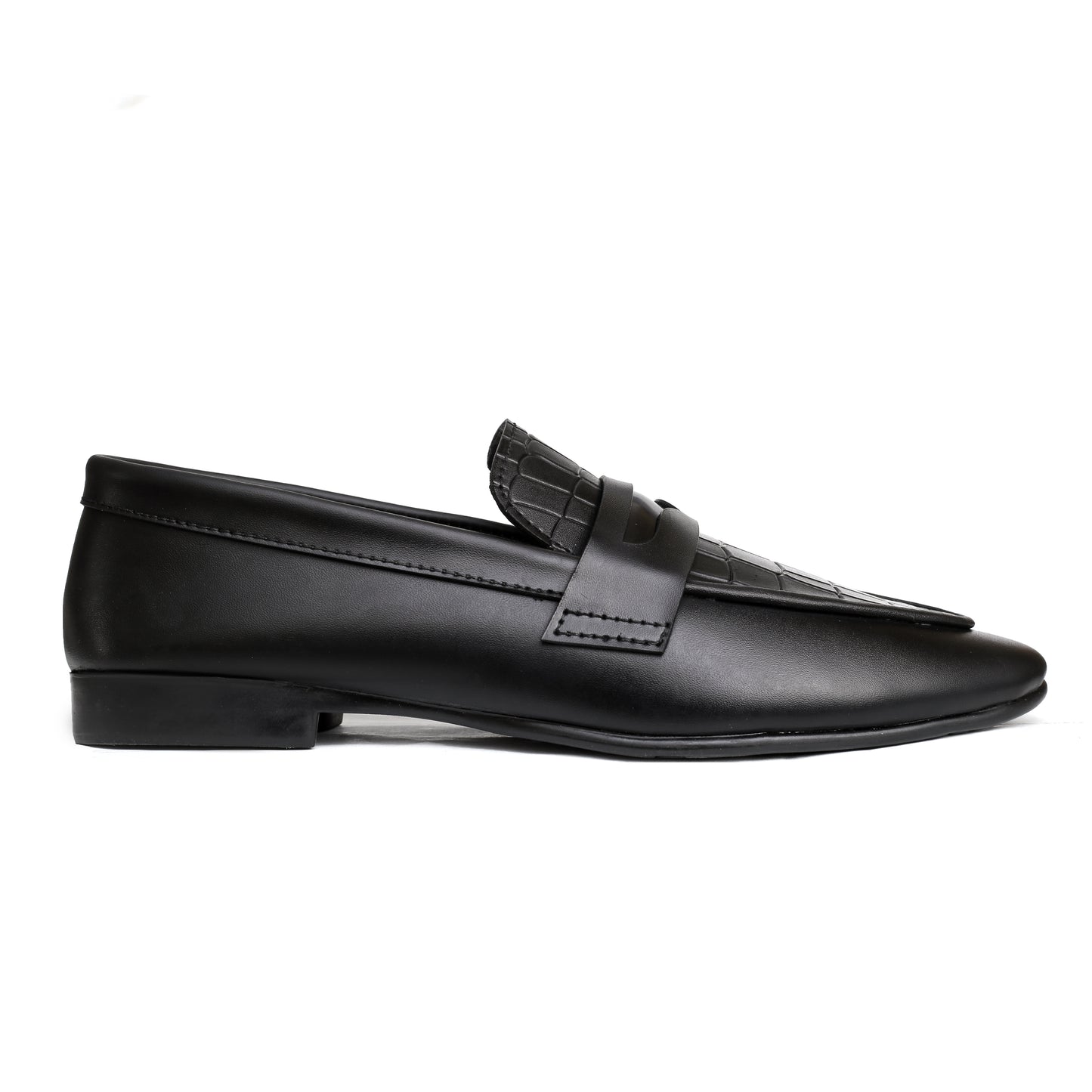 Black Crocodile Formal Shoe