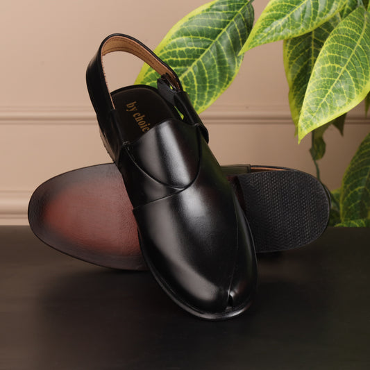 BLACK LEATHER FORMAL KHERI