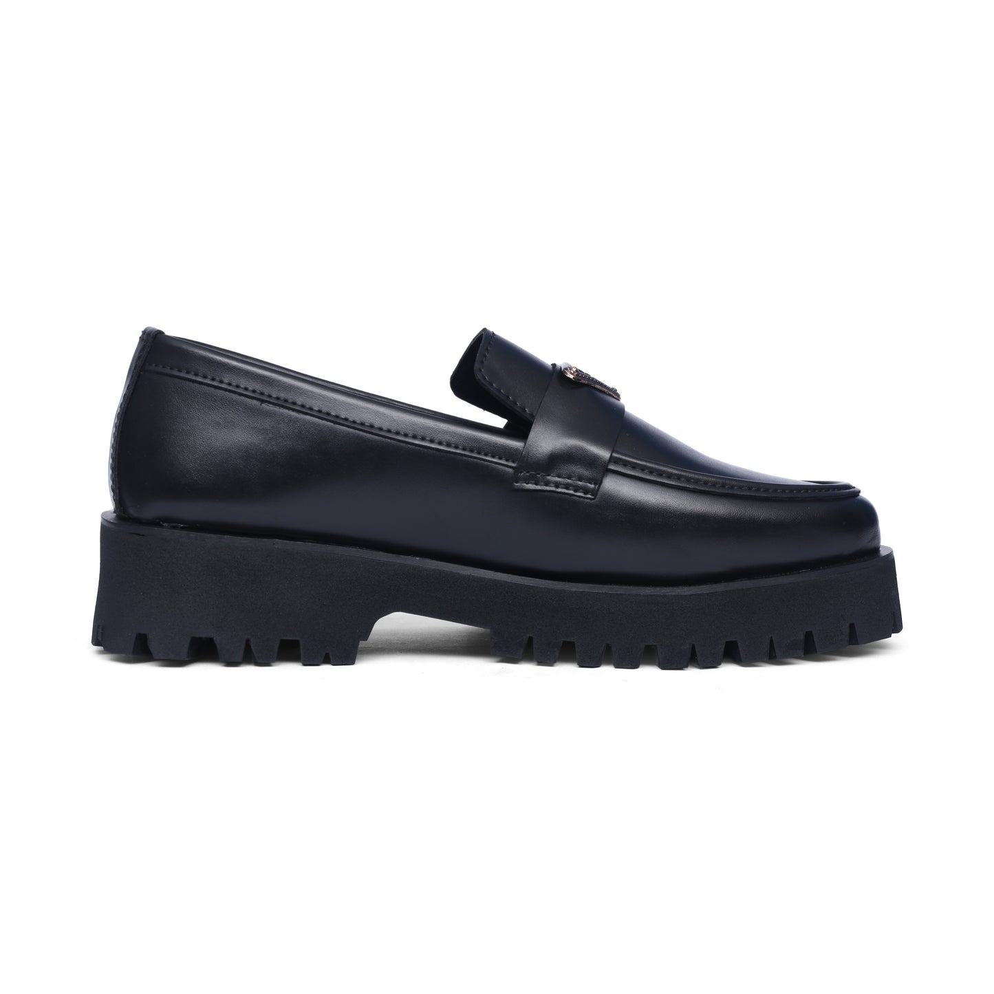 HIGH SOLE PRADA BUCKLE CHUNKY LOAFER