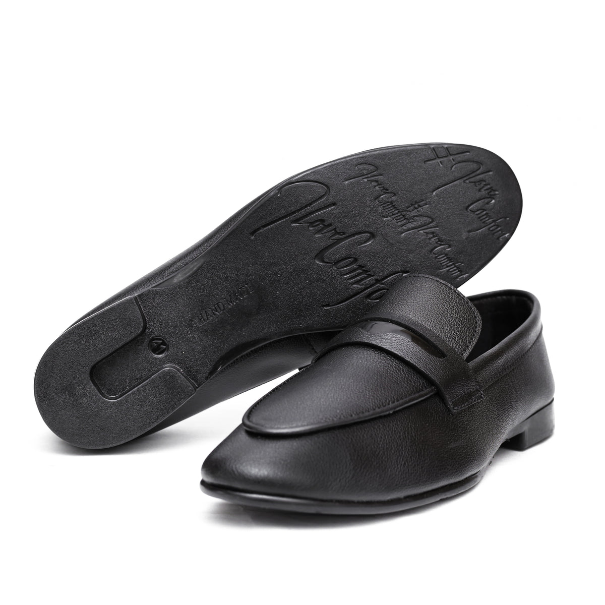 Black Patent Strap Formal Shoes