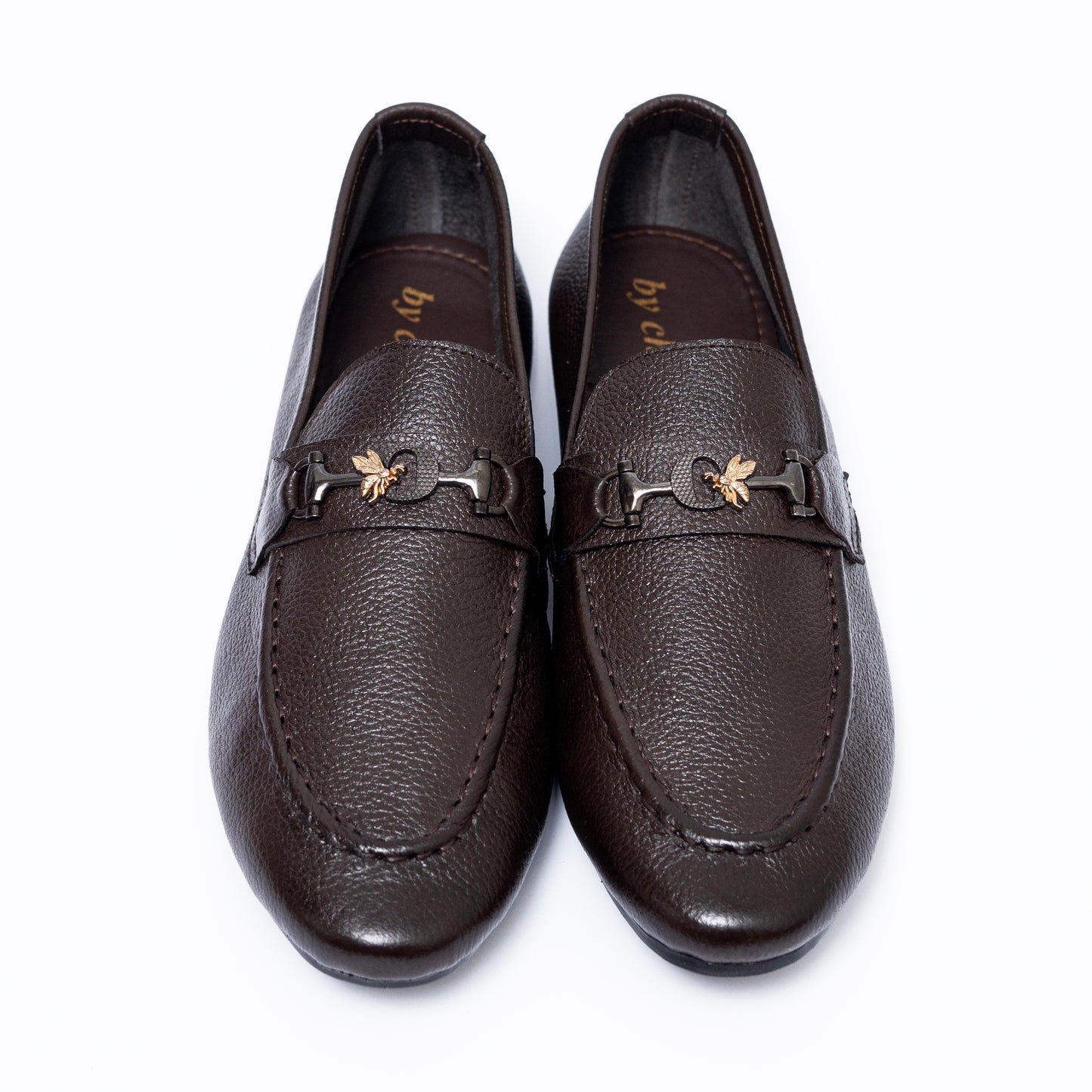 Brown Sleek Leather Shoes