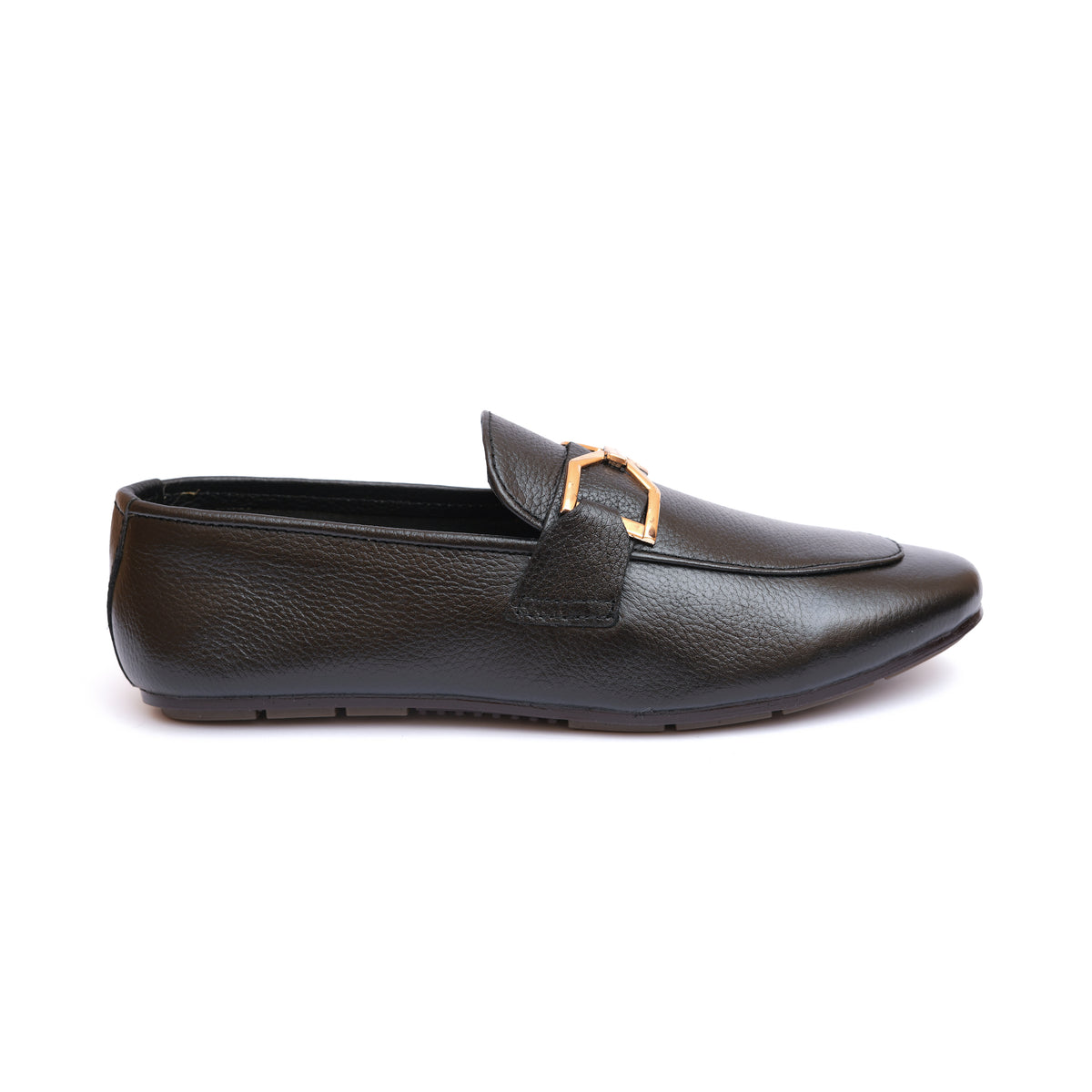 Black Leather Elegant Loafer