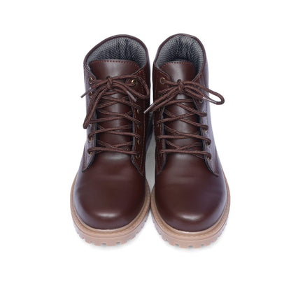 Brown Combat Boots
