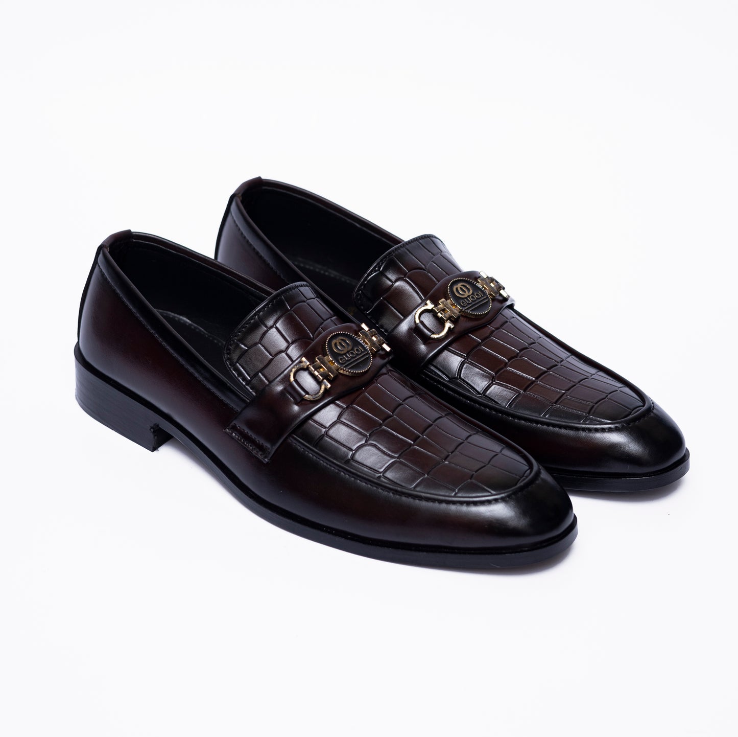 Brown  Crocodile Formals shoes