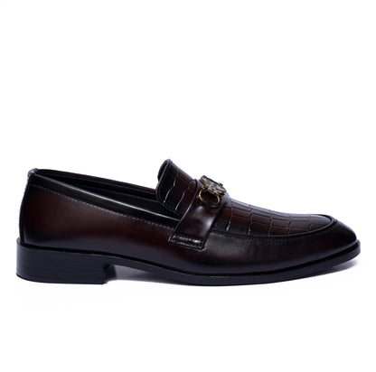Brown  Crocodile Formals shoes
