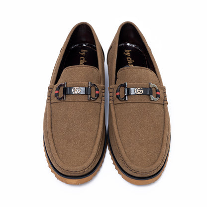 Tan Suede Sophisticated High Sole