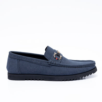 Blue Suede Sophisticated High Sole