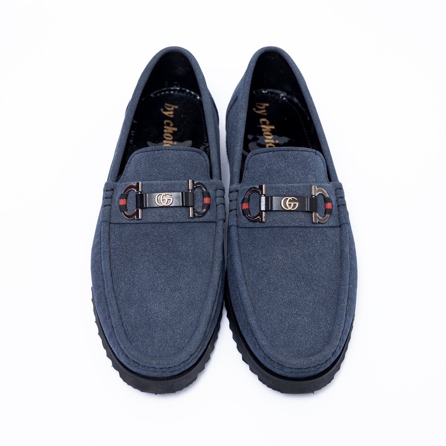 Blue Suede Sophisticated High Sole
