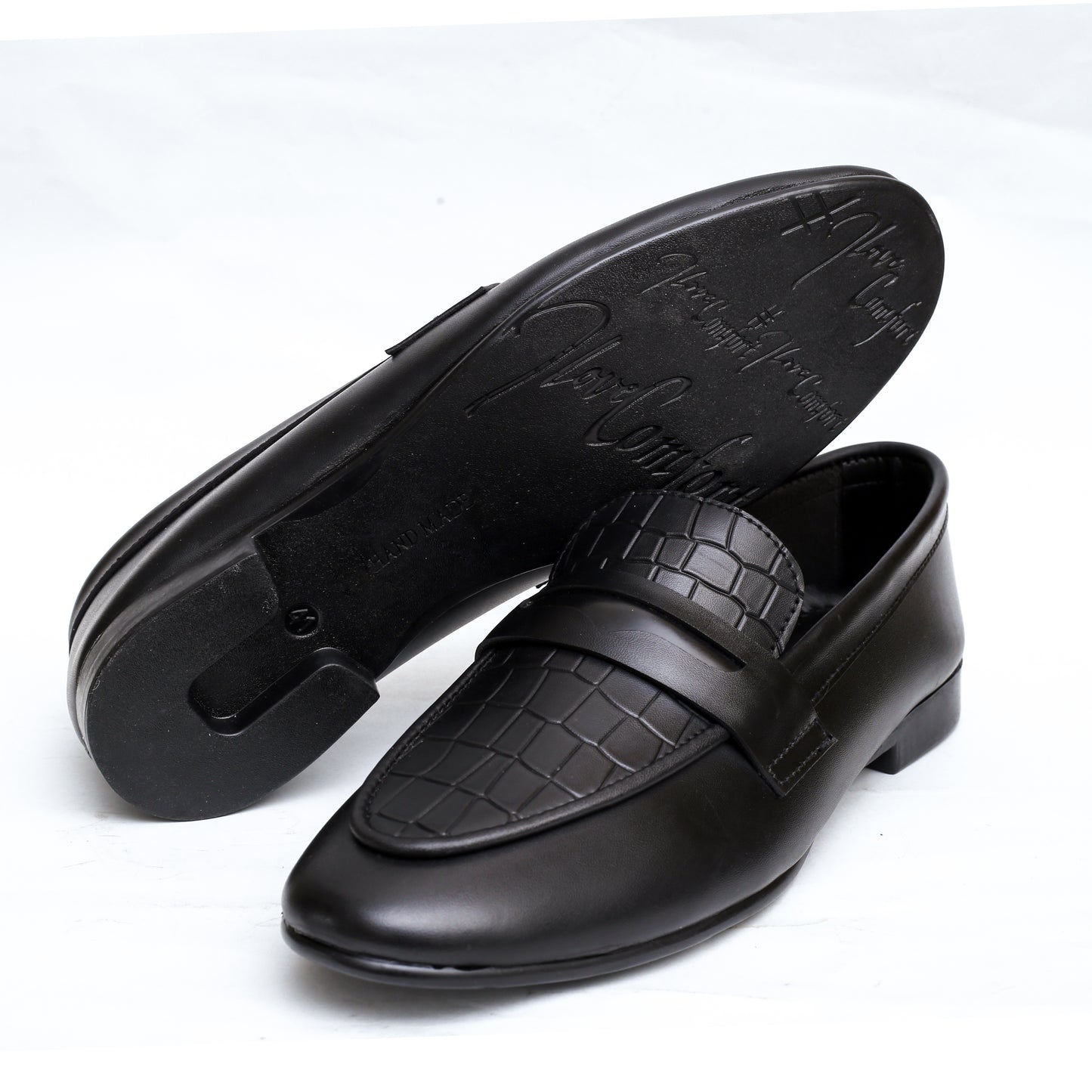 Black Crocodile  Formal  Shoe