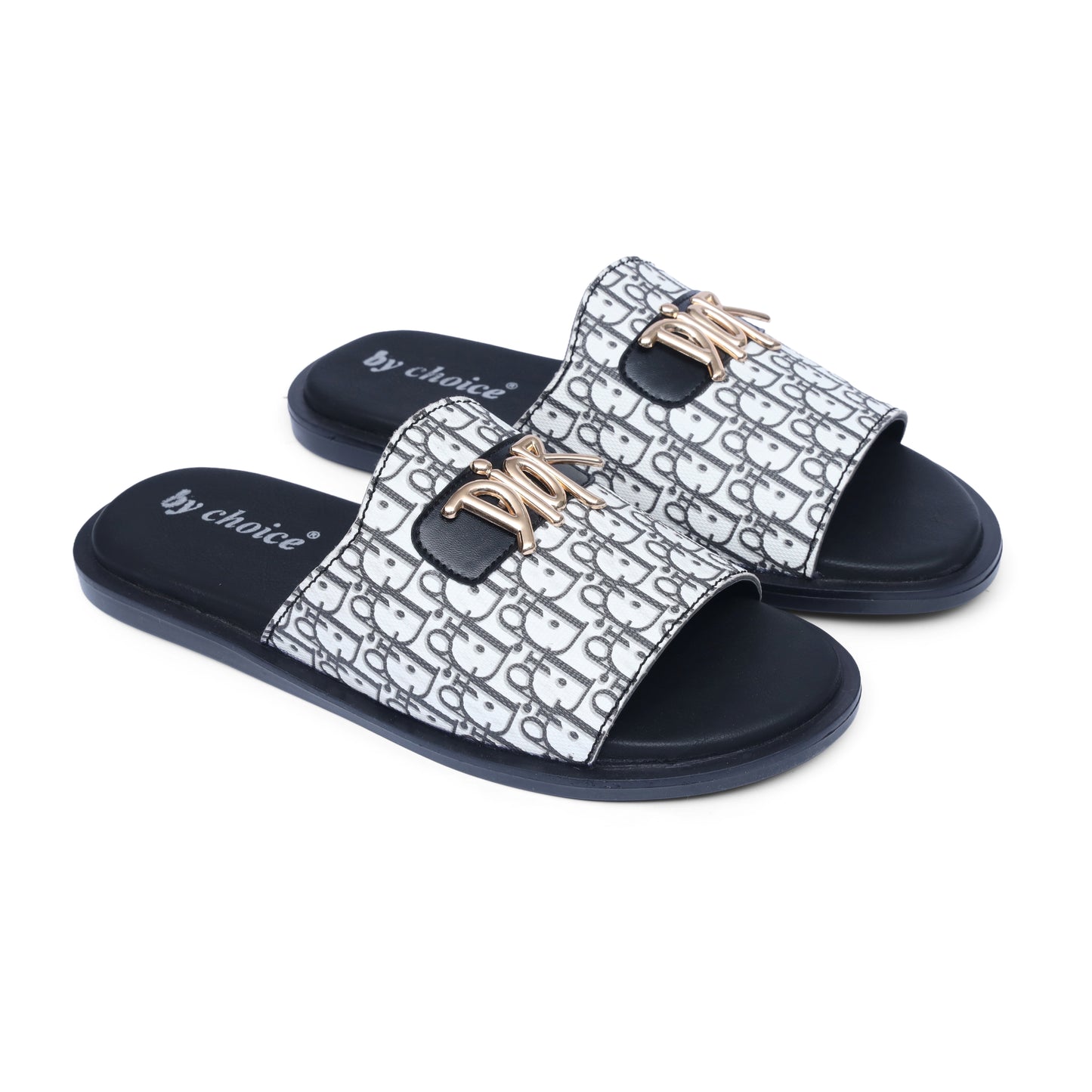 Men's Luxe Dior Pattern Slippers