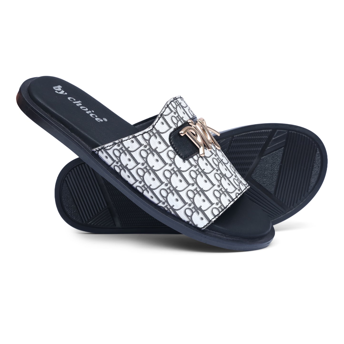 Men's Luxe Dior Pattern Slippers