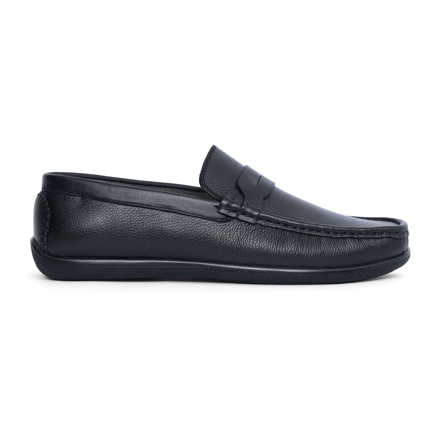 Black Medicated Premium Penny Strap Loafer