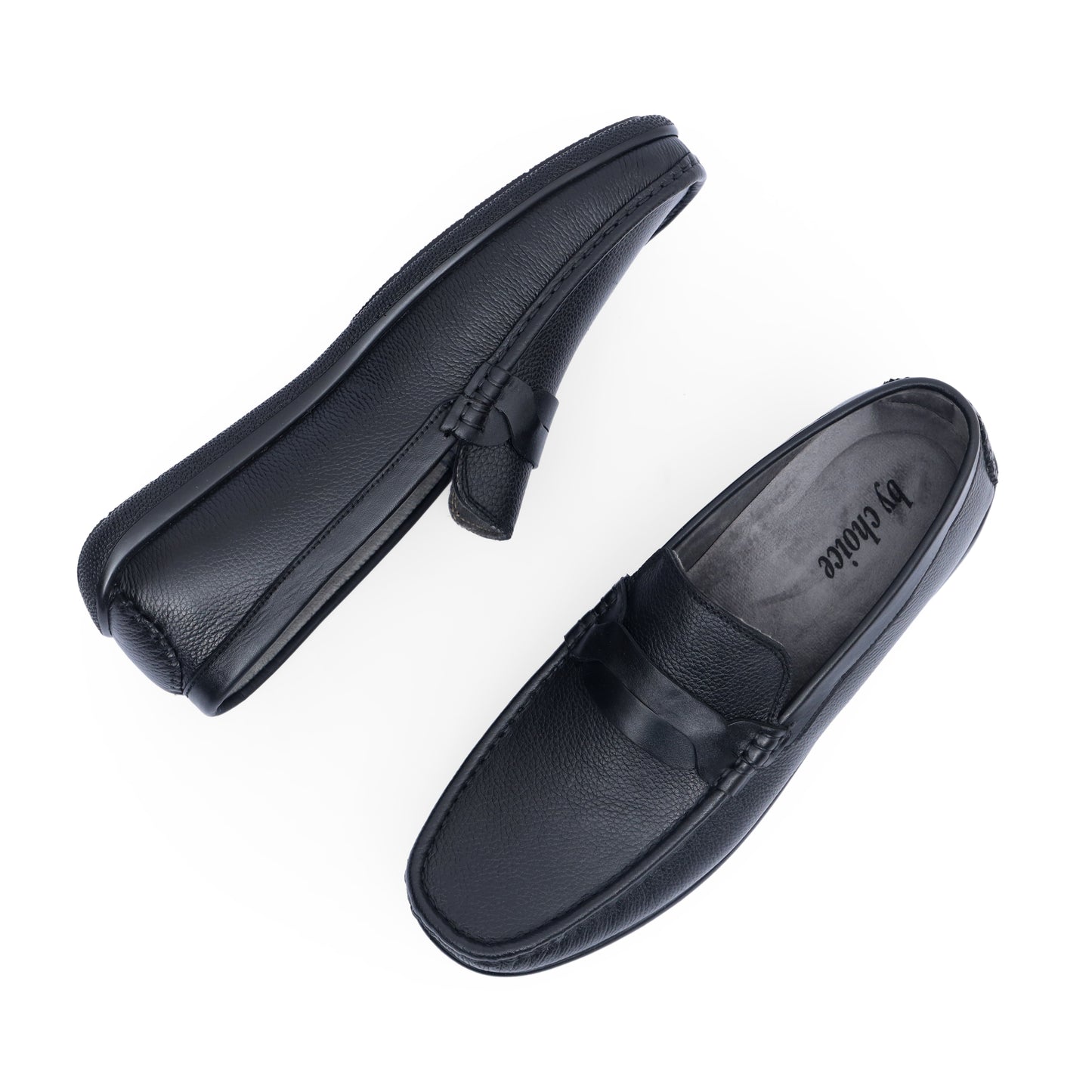 Black Medicated Premium Penny Strap Loafer