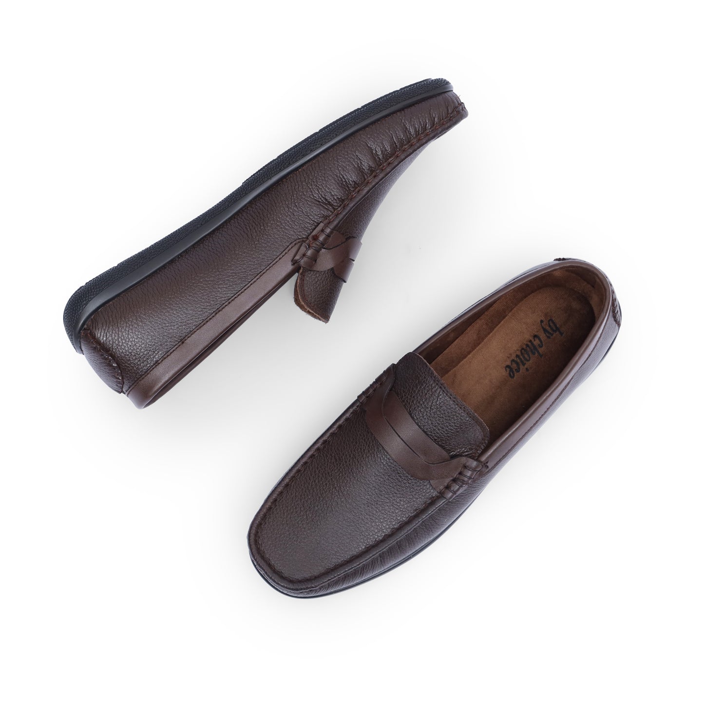 Brown Medicated Premium Penny Strap Loafer