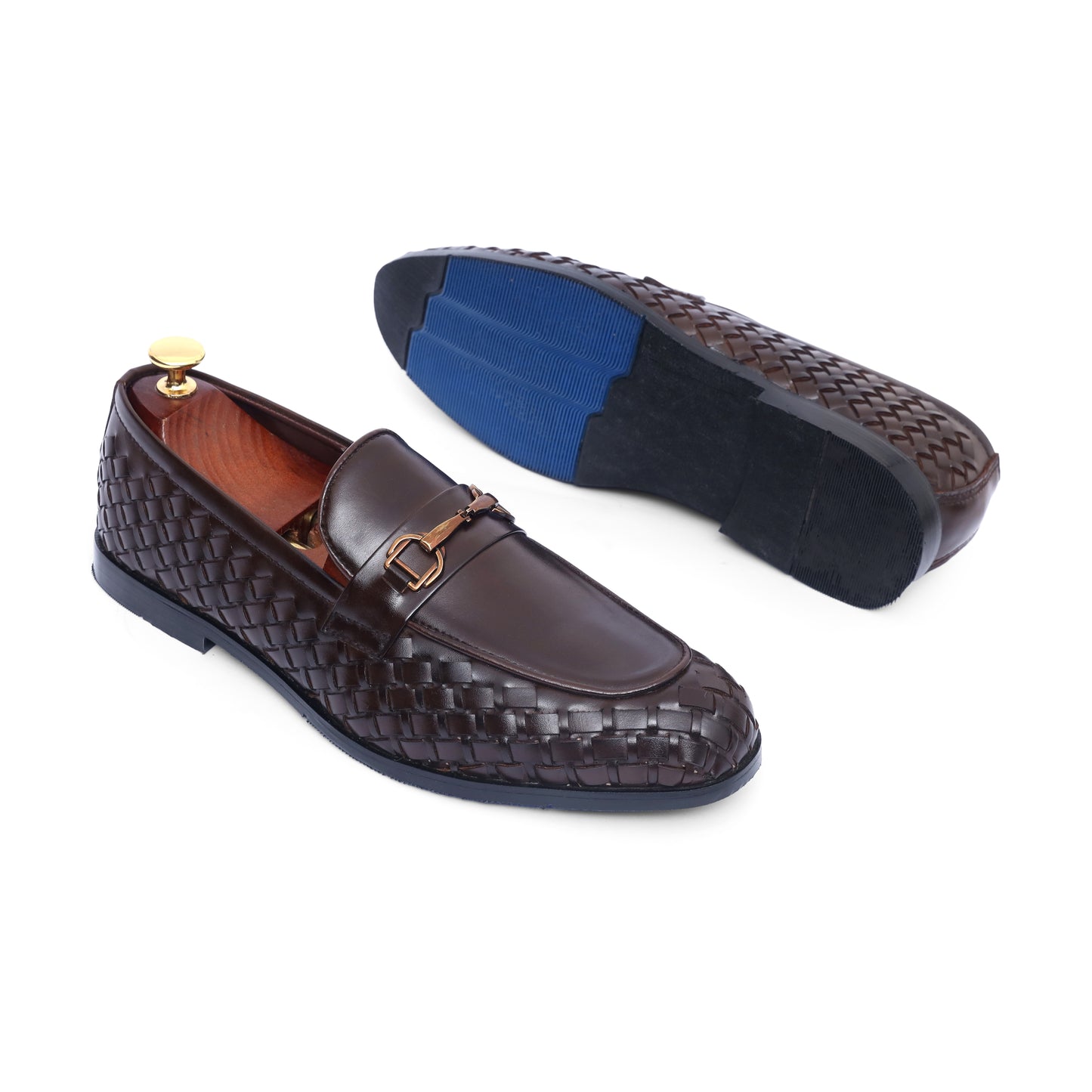 Brown Elegant Braided Formal