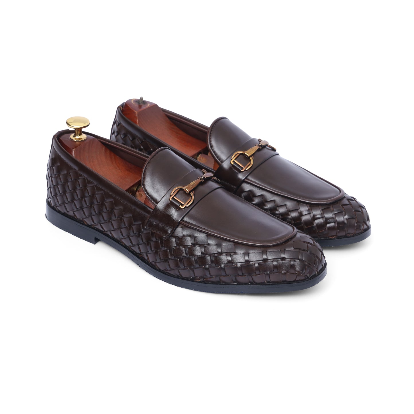 Brown Elegant Braided Formal