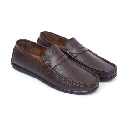 Brown Medicated Premium Penny Strap Loafer