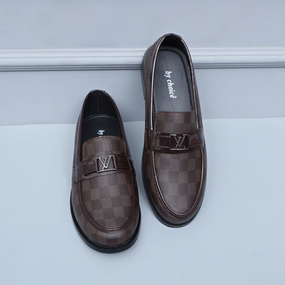 Brown LV Style Upper shoe