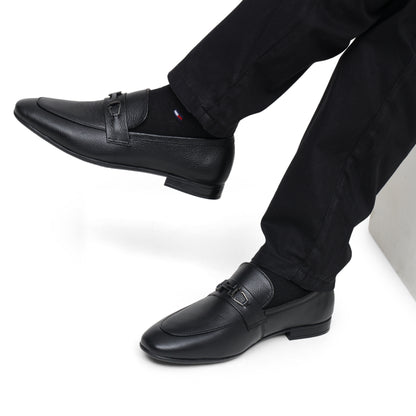 Black Premium Cow Mild Leather Shoe
