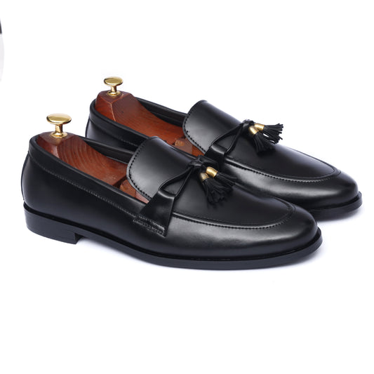Black Tassel Formal Shoes