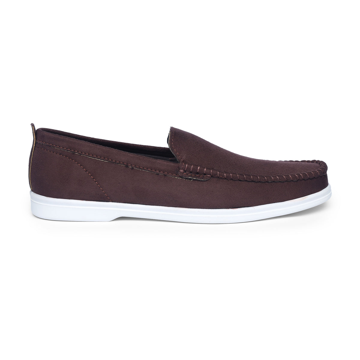 Brown Suede Loro Piana Loafers