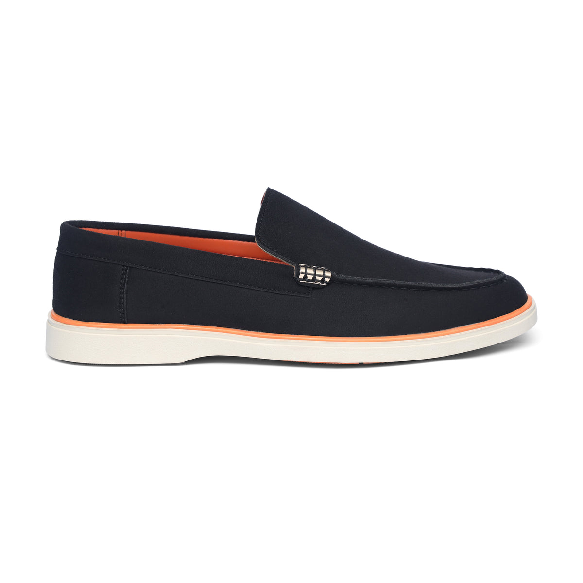 Black Suede Leather Loafers