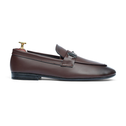 Classic Brown Shoe – Black Buckle
