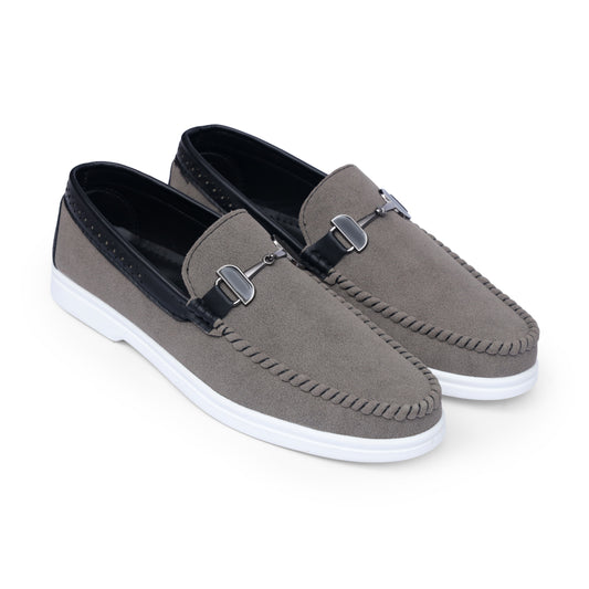 Grey Suede Shoe