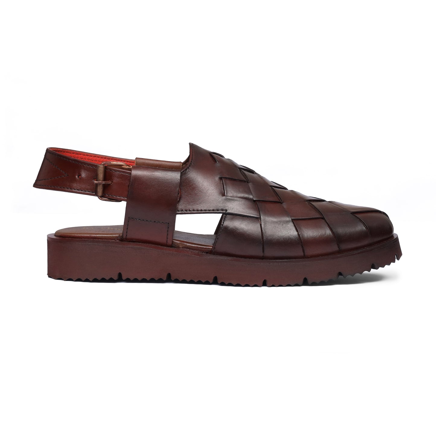 ROYAL BRAIDED HIGH SOLE LEATHER KHERI