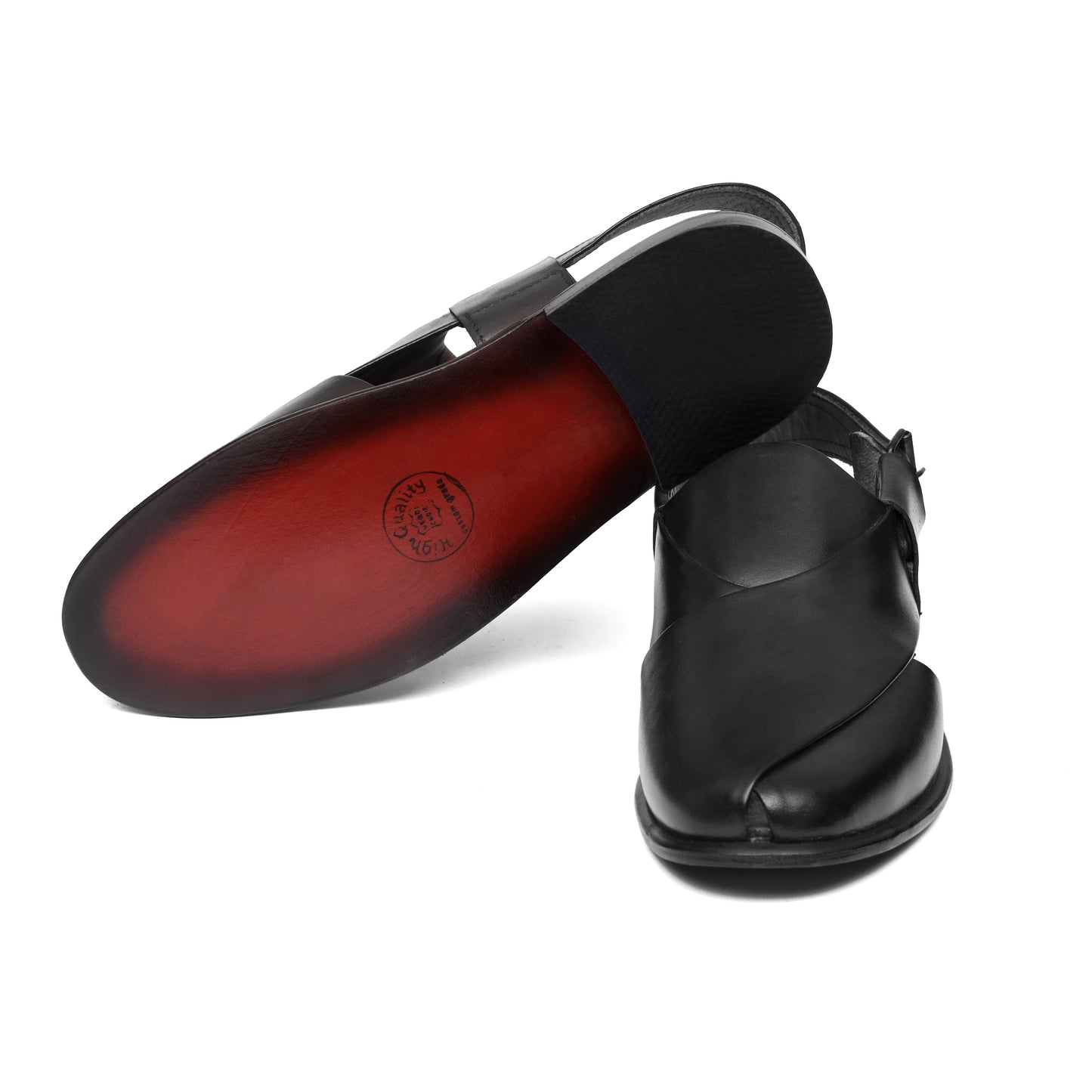 BLACK LEATHER FORMAL KHERI