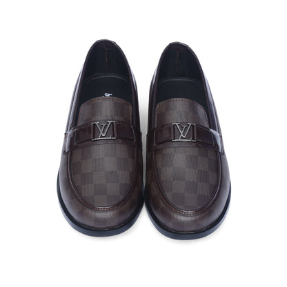 Brown LV Style Upper shoe