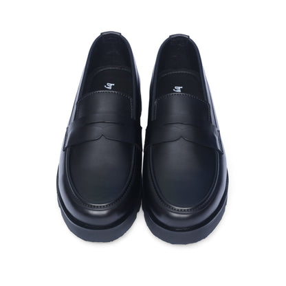 High Sole Penny Strap Loafer