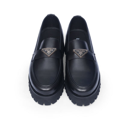 HIGH SOLE PRADA BUCKLE CHUNKY LOAFER