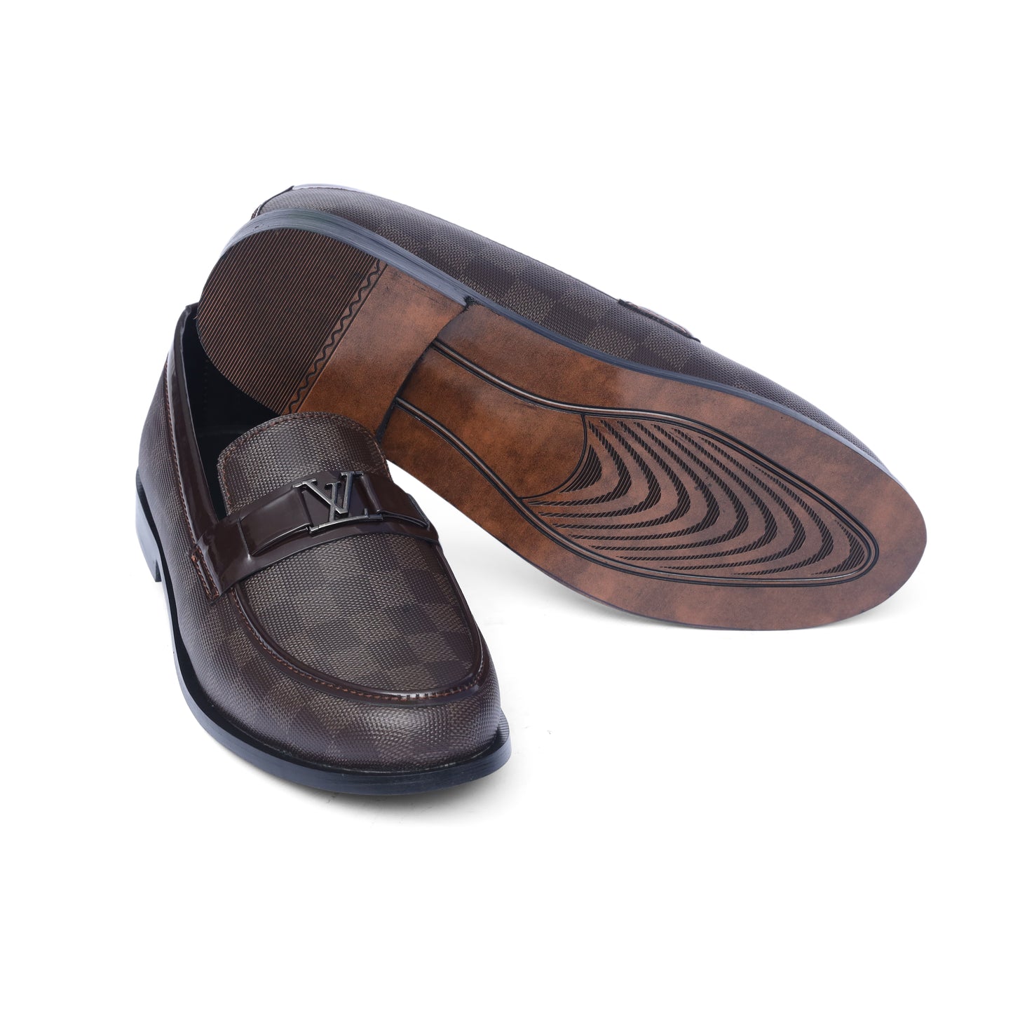 Brown LV Style Upper shoe