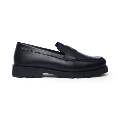 High Sole Penny Strap Loafer