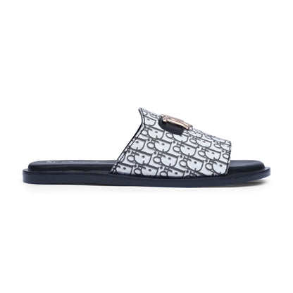 Men's Luxe Dior Pattern Slippers