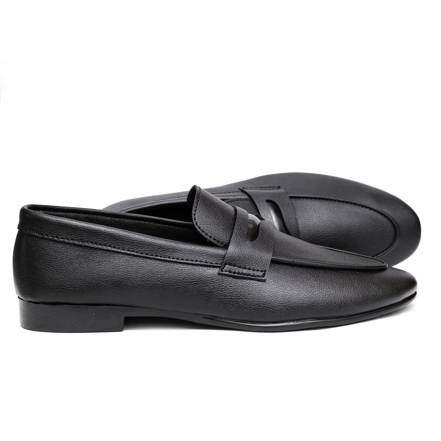 Black Mild & Patent Strip   Shoe
