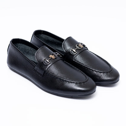 Black Sleek Leather Shoes