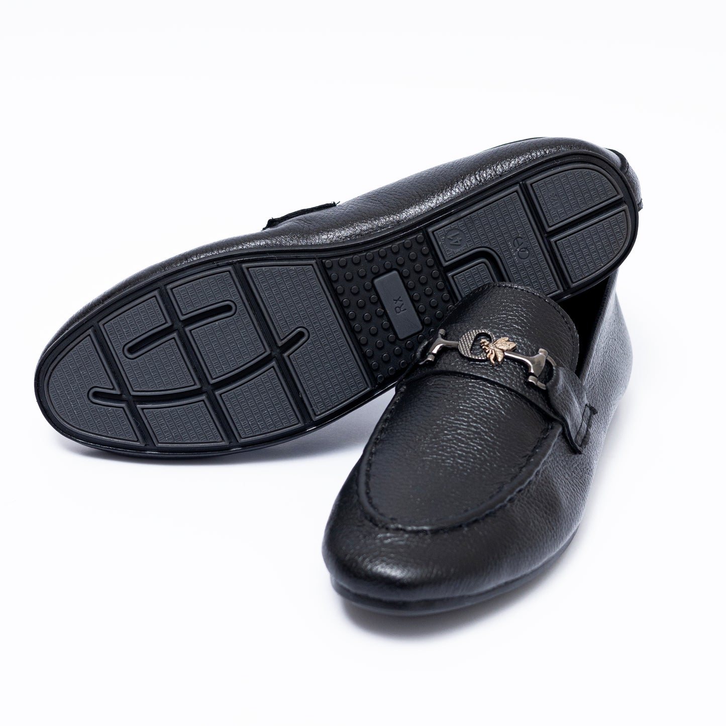 Black Sleek Leather Shoes