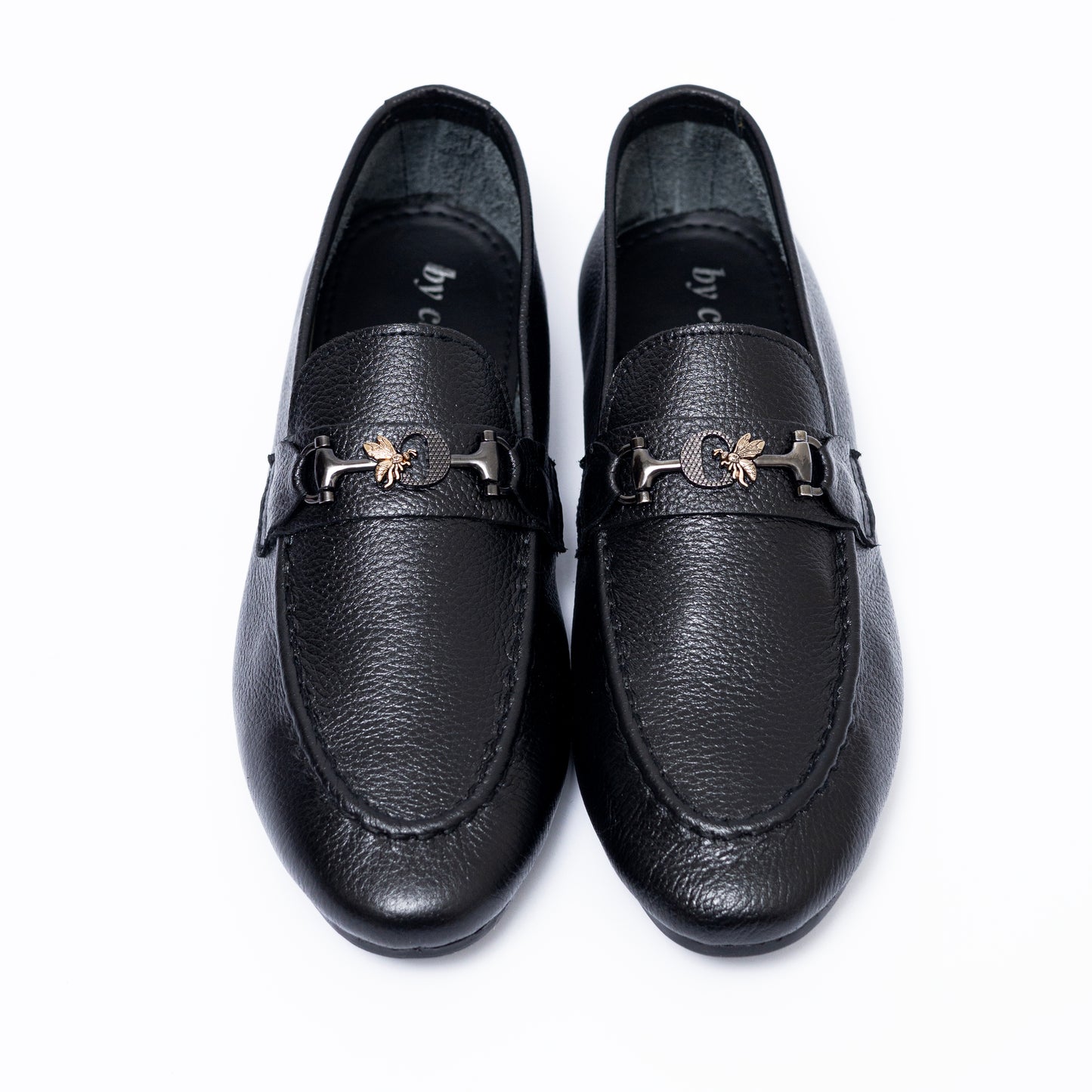 Black Sleek Leather Shoes