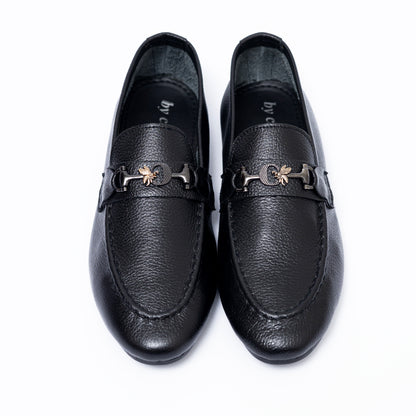 Black Sleek Leather Shoes