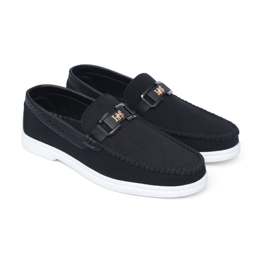 Black Suede loro Piana loafers