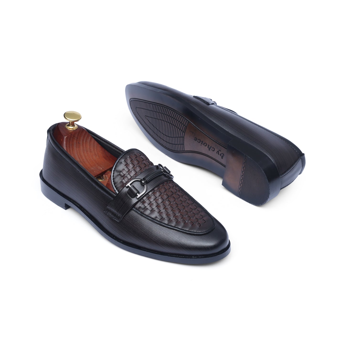 Brown lining Braided Formal