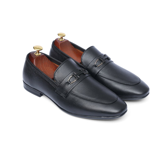 Black Premium Cow Mild Leather Shoe