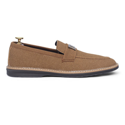 Mustard Suede Dior  Buckle Loafers